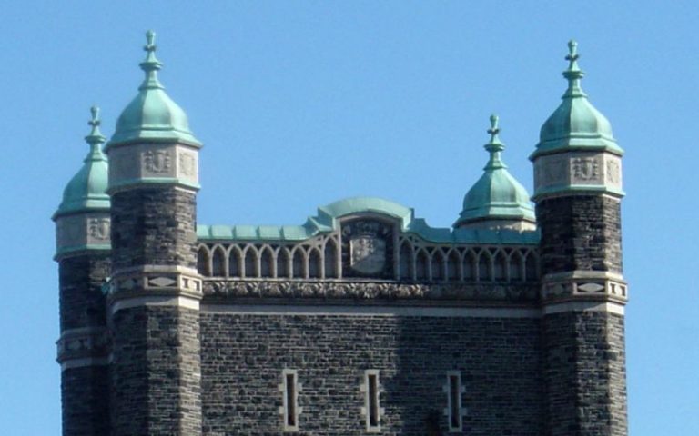 copper rooftop dome