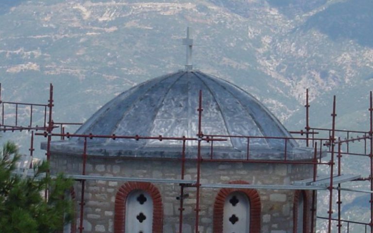 leaded coated copper tecu zinn dome rooftop